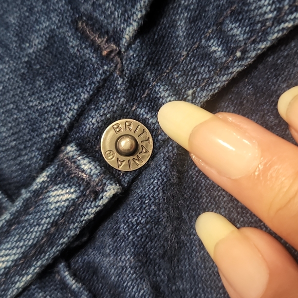 Vintage Brittania High-Rise Relaxed Pleated Tapered Leg "Mom" Jeans - Picture 8 of 10